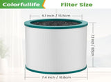 Replacement Air Puriier ilter or Dyson Tower Puriier Pure Cool Link TP01, TP02, TP03, BP01, Compare V1259-DP01-F-267