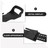 Rowing Machine Footrest, Ergonomic, Non-Slip, Adjustable, for Home Use, 2Pcs V1192-AZ-W-28338