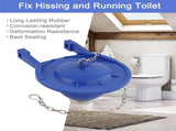 Large 3-Inch Toilet Flapper with Toilet Handle Replacement Compatible with TOTO THU068CP Trip Lvr V1258-DP02-C-822