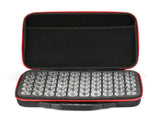 60-Bottles Diamond Painting Box Shockproof Drop-proof Double-Zipper Closure Embroidery Rhinestones V1294-YM0901-H24008R