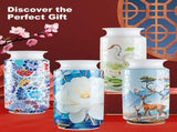 Colorful Style 3 DIY 3D Puzzle Vase - Creative Jigsaw Flower Holder with Waterproof Liner V888-ELOSUNG32044