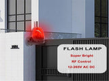 Outdoor LED Strobe Alarm Light 12V-265V, Wall Mount Emergency Warning Lamp V1263-JX-5806