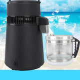 Distilled Water Container Replacement Storage Collection Bottle Glass Jar for Home Beauty Countertop V1366-AZ2-W-18657