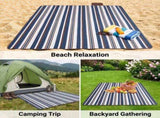 Double-layer Nylon Picnic Mat High-density Waterproof Base Nylon Padding Lightweight Foldable with V1232-YCT002
