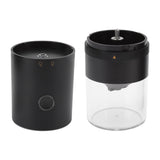 Electric Coffee Grinder USB Charging Black Simple Operation Coffee Bean Grinder for Home Camping V1294-YM0523-3118220071011