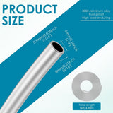 5/16 Inch 16FT 3003 Aluminum Alloy Fuel Line Tubing, 0.035" Wall 650 PSI High Pressure Hardline Coil V1366-AZ2-W-15132