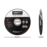Giantz 500-Piece Cutting Discs 5" 125mm Angle Grinder Thin Cut Off Wheel Metal DISC-CD-125MM-500P