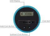 Digital Piggy Bank UK Coin Counter - Large Transparent Piggy Bank with LCD Screen - Piggy Bank as a V1259-DP01-BO-213