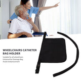 Wheelchair Catheter Bag Holder, Washable Oxford Cloth Urinary Dage Bag Cover, Universal Size Tear V1370-AZ4-17915