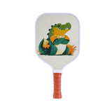 Fiberglass Pickleball Paddle Set of 2 with 4 Balls and Carry Bag - 185g Single Paddle V888-ELOSUNG18533