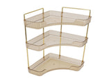 3 Tier Makeup Shelf Organizer Easy Access Aesthetic Corner Bathroom Countertop Organizer for V1294-YM0710-3112230081612