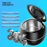 Upgraded Ultrasonic Retainer Cleaner Machine, 45kHz Ultrasonic Dentures Cleaner for Night Guards, V1192-AZ-W-2776
