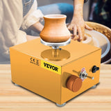 Mini Pottery Wheel, 30W 0-2000 RPM Ceramic Wheel, Adjustable Speed DIY Clay Machines, Electric V952-XTXTYLP22220V33F0V3