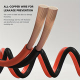 battery jumper cables, 3000A jumper cables, heavy duty jumper cables, car battery starter cables, V1102-796-15235-RED-5M