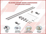 Sliding Barn Door Hardware Stainless Steel V63-827461