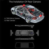 5.5 Ips Touch Screen Car Dvr - Ultra Hd 1080P PRL-7110RIP