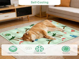 Dog Cooling Mat Self-Cooling Gel Mat for Dogs and Cats Summer Scratch-Resistant Pet Cooling Pad, V1237-ZY-917-283