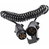 7 Pin Trailer Socket And Plug With 2M Extension Cable Connector For Towing Hitch Caravan Vehicle V1188-MS-227-2057