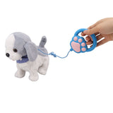 Walking and Barking Puppy Dog Toy Interactive Dancing Electronic Plush Pet with Remote Control Leash V1294-YM0703-3115230020512