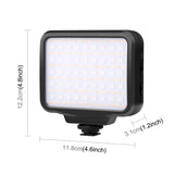 Handheld On-Camera Led Light With 2500-9900K & Rgb Fill For Photography PRL-436UP