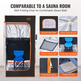 VEVOR Sauna Tent Far Infrared 1400W Personal Home Spa Loss Weight Detox Therapy V952-YHWBXSSNQCCS9JZUFV3