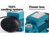 Giantz Peripheral Water Pump Garden Boiler Car Wash Electric Irrigation QB60 PUMP-QB60