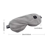 Wireless Smart Heated Eye Mask with 3-Temperature Control, Ergonomic Design Eye Relief, Ideal V1341-ZY-H72GHS4G-GREY