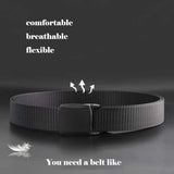 Nylon Military Tactical Belt 3 Pack, Military Hiking Rigger, Men's belt made of nylon mesh V1188-ZC-01-1