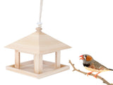 Hanging Bird House Nesting Box Feeding Feeder Box Garden Ornament Outdoor Tree DIY Decoration V1294-YM0718-3111200289011