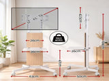 Artiss Mobile TV Floor Stand for 32-65" Mount Bracket Universal Adjustable Height with Wheels TV-MOUN-2007-WH