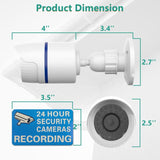 Dummy Dome Camera Simulated Fake Cctv Security Indoor Outdoor With LED Light, Security Alert Warning V1188-MS-227-2189