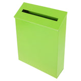 Light Green Wall Mount Iron Mailbox for Outdoor Storage and Home Organization V1370-AZ4-10643