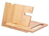 Wood Mobile Phone Holder MultiFunctional Wallet Storage Box for Home Office Living Room V1294-YM0901-3115210118011