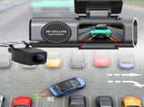 4K Dash Cam UHD 2160P WiFi Front Dashcam Night Vision Car Camera with 64GB Card V462-TA-96-01