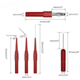 43Pcs Multimeter Test Lead Kit with 4MM Banana Plug, Alligator Clip, and Wire Piercing Probes V1192-AZ-W-20839