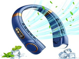 New Neck Hanging Fan Portable Mini USB Fan Personal Cooling Turbine Small Charging Quiet V1232-GBFS003