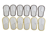 10Pairs Spa Hotel Guest Soft Slippers Closed Toe Disposable Travel Slipper V1189-LWWAL-20260327-05134