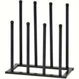 Black Metal Shoe Rack Organizer for Entryway V1142-LP601099526455996