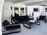 5 Seater Grandeur Lounge Suite White V264-OTF-545A-WHE-6PC
