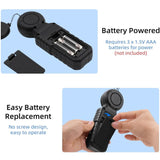 Digital Lux Meter, Light Measurement With 0.1-200,000 Lux, Portable Digital Ambient Light Meter V1188-MS-227-2753
