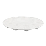 Deviled Egg Platter Sturdy Heat Resistant Hold 12 Eggs White Ceramic Easter Egg Holder Tray for V1294-YM0901-3118240259311