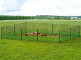 i.Pet Chicken Fence Electric 25Mx125CM Poultry Netting PET-CF-25X125-BK