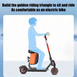 Electric Scooter Upgraded Alloy Luggage Rack! Detachable Storage Box Ergonomic Seat. V1102-HBCXLJ001