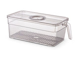 Fridge Food Storage Container Handle Large Capacity Transparent Refrigerator Food Storage Box V1294-YM0901-3117240209611