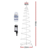 Jingle Jollys Christmas Tree 1.8m 100 RGB LED Rope Lights Xmas Trees Decoration XMAS-MOT-TREE-18-RGB