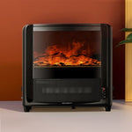 Devanti Electric Fireplace Fire Heaters 2000W EFL-C-1500-BK