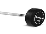 CORTEX 100kg ALPHA Series Fixed Barbell Set with Stand V420-CSBB-STD100