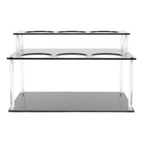 Syrup Bottle Holder Stand Acrylic 2 Tier Multifunctional Easy Assembly Syrup Holder Display Stand V1294-YM0901-3118250071811