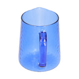 500ml Milk Frothing Pitcher Multipurpose Borosilicate Glass Milk Jug for Coffee Milk BeverageBlue V1294-YM0710-3118210257413
