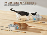 Cat Water Fountain Stainless Steel Cat Fountain Cat Hydration Cat Drinking V1107-135-51358